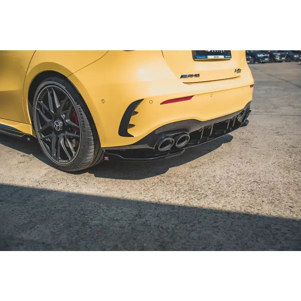 Rear Side Splitters Mercedes-amg a 45 s W177 - 5