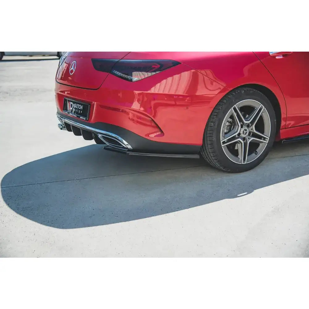 Rear Side Splitters Mercedes-benz Cla Shooting Brake Amg-line X118 - 4