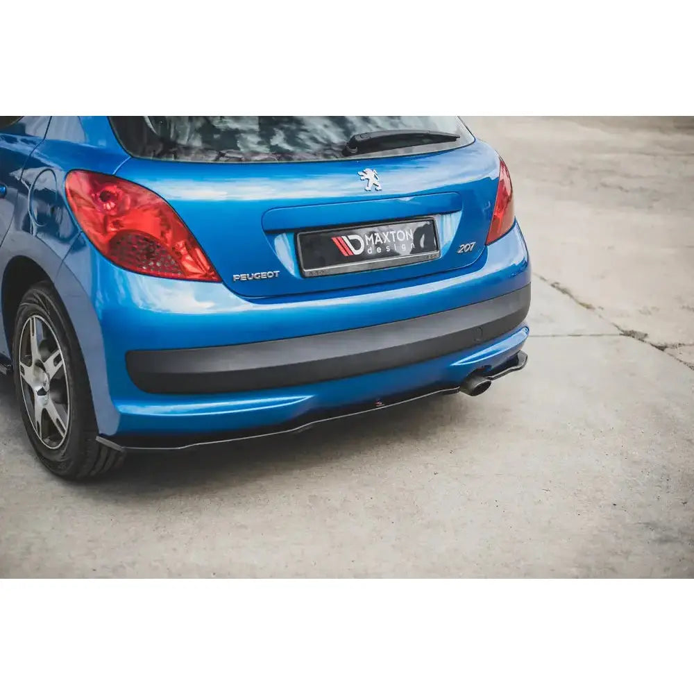 Rear Side Splitters Peugeot 207 Sport - 4