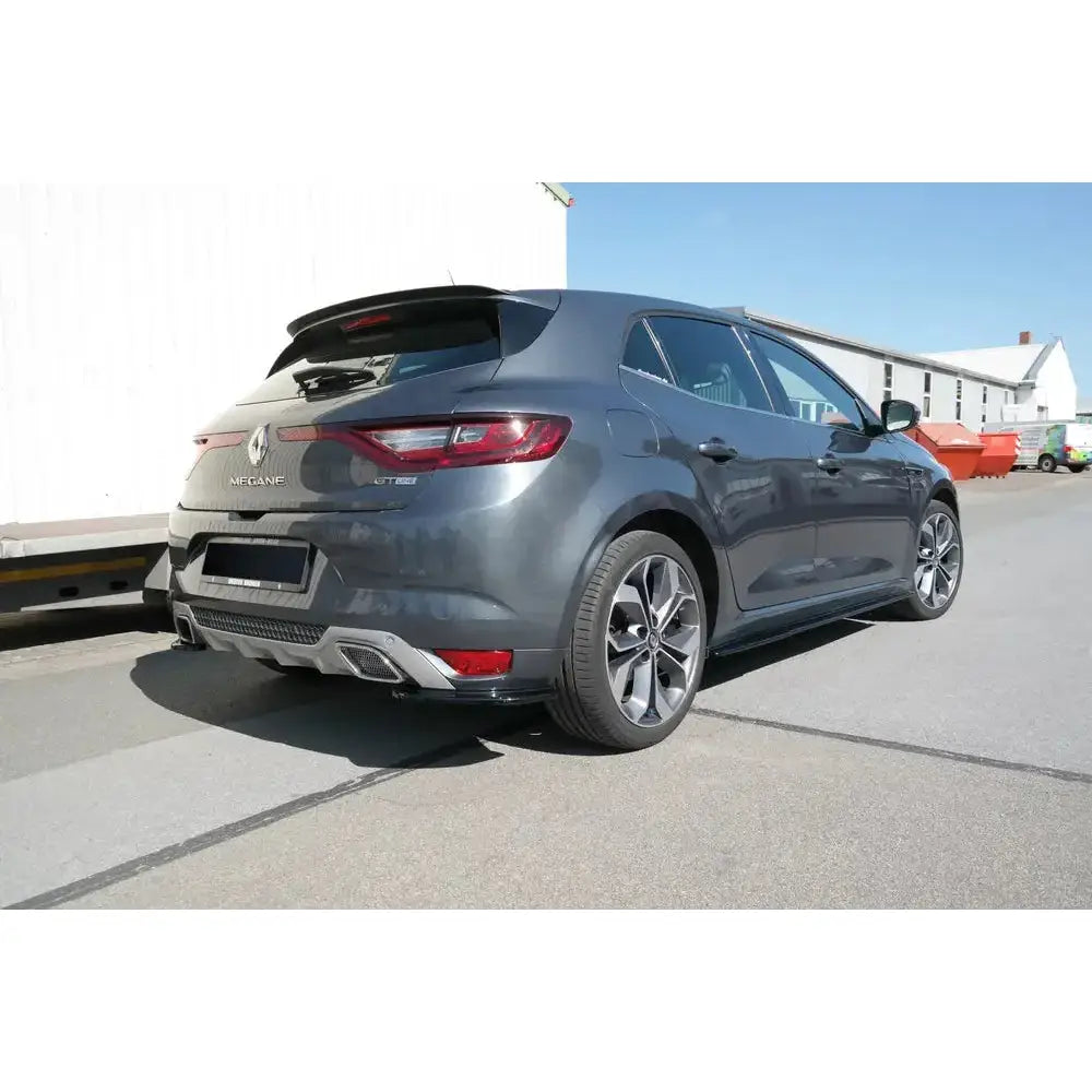 Rear Side Splitters Renault Megane Mk.4 Gt-line - 2