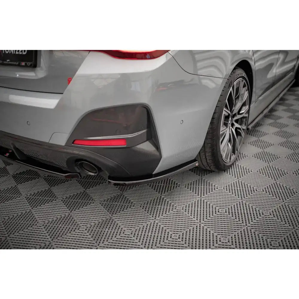 Rear Side Splitters V.1 Bmw 4 Gran Coupe M-pack G26 - 3