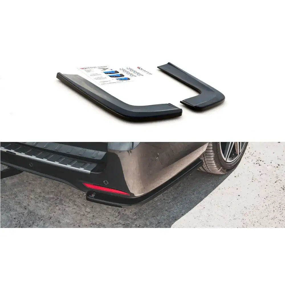 Rear Side Splitters V.1 Mercedes-benz V-class Amg-line W447 Facelift - 1