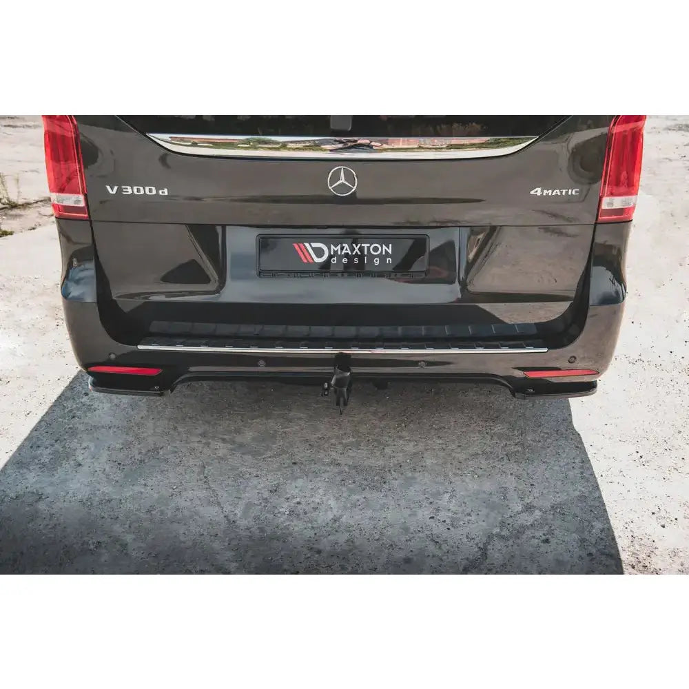 Rear Side Splitters V.1 Mercedes-benz V-class Amg-line W447 Facelift - 5