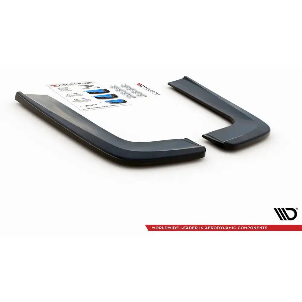 Rear Side Splitters V.1 Mercedes-benz V-class Amg-line W447 Facelift - 6