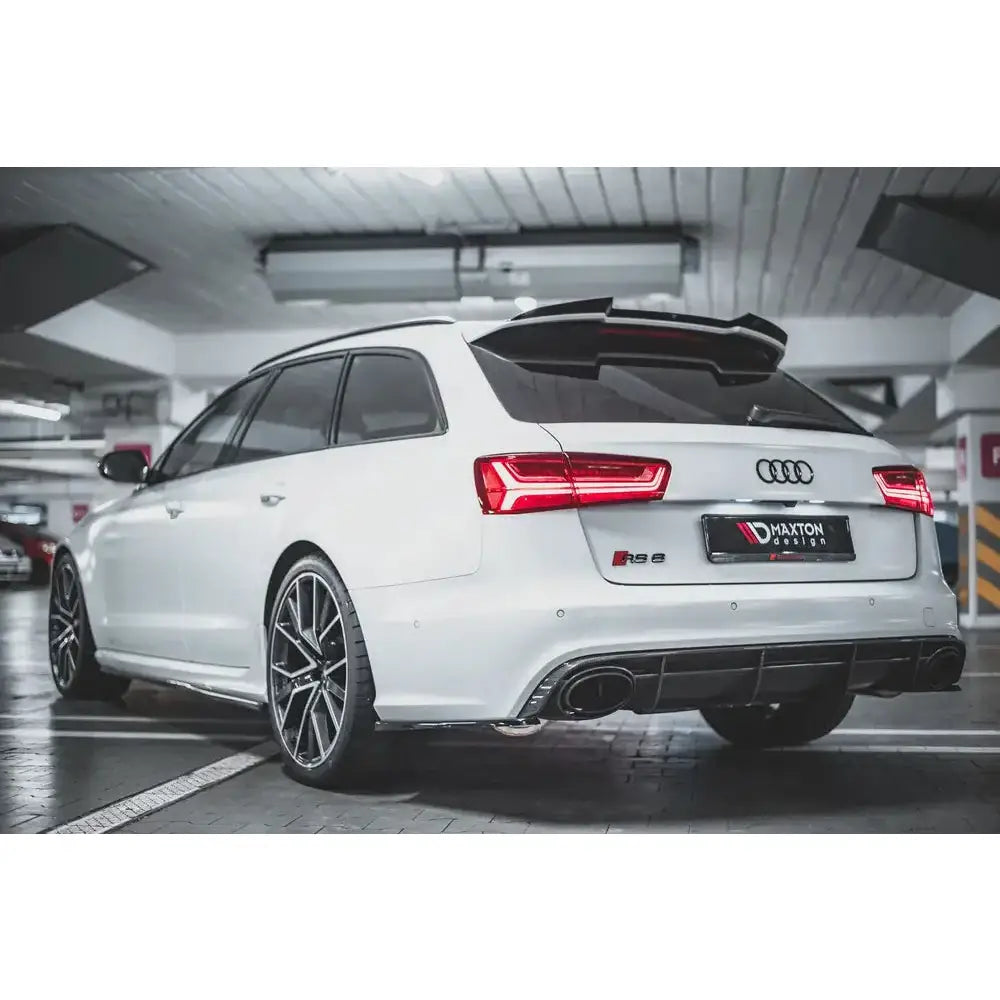 Rear Side Splitters V.2 Audi Rs6 C7 - 3