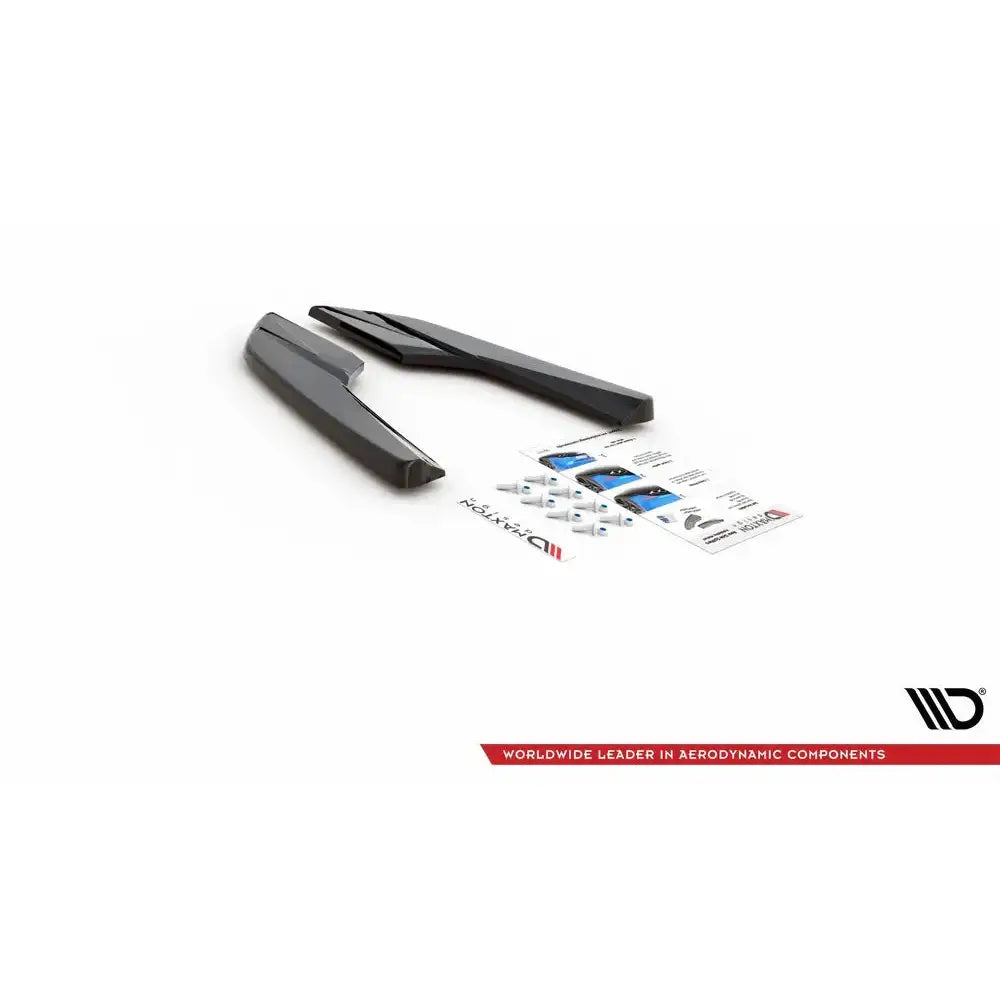 Rear Side Splitters V.2 Audi S3 Sedan 8v Facelift - 7