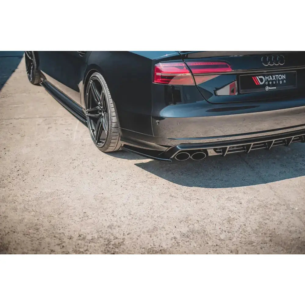 Rear Side Splitters V.2 Audi S8 D4 Facelift - 2