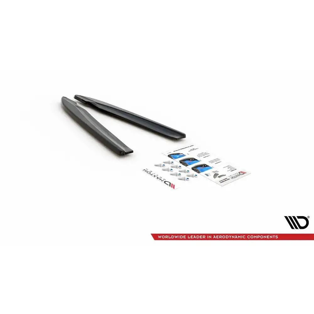 Rear Side Splitters V.2 Audi S8 D4 Facelift - 8