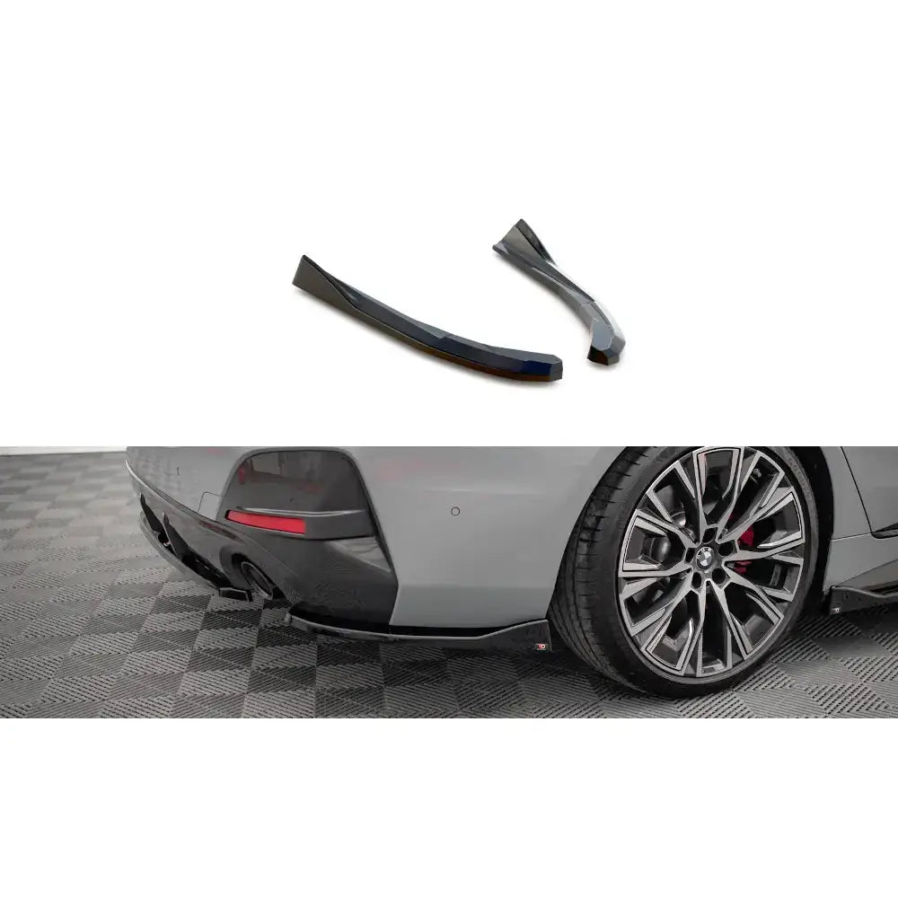 Rear Side Splitters V.2 Bmw 4 Gran Coupe M-pack G26 - 1