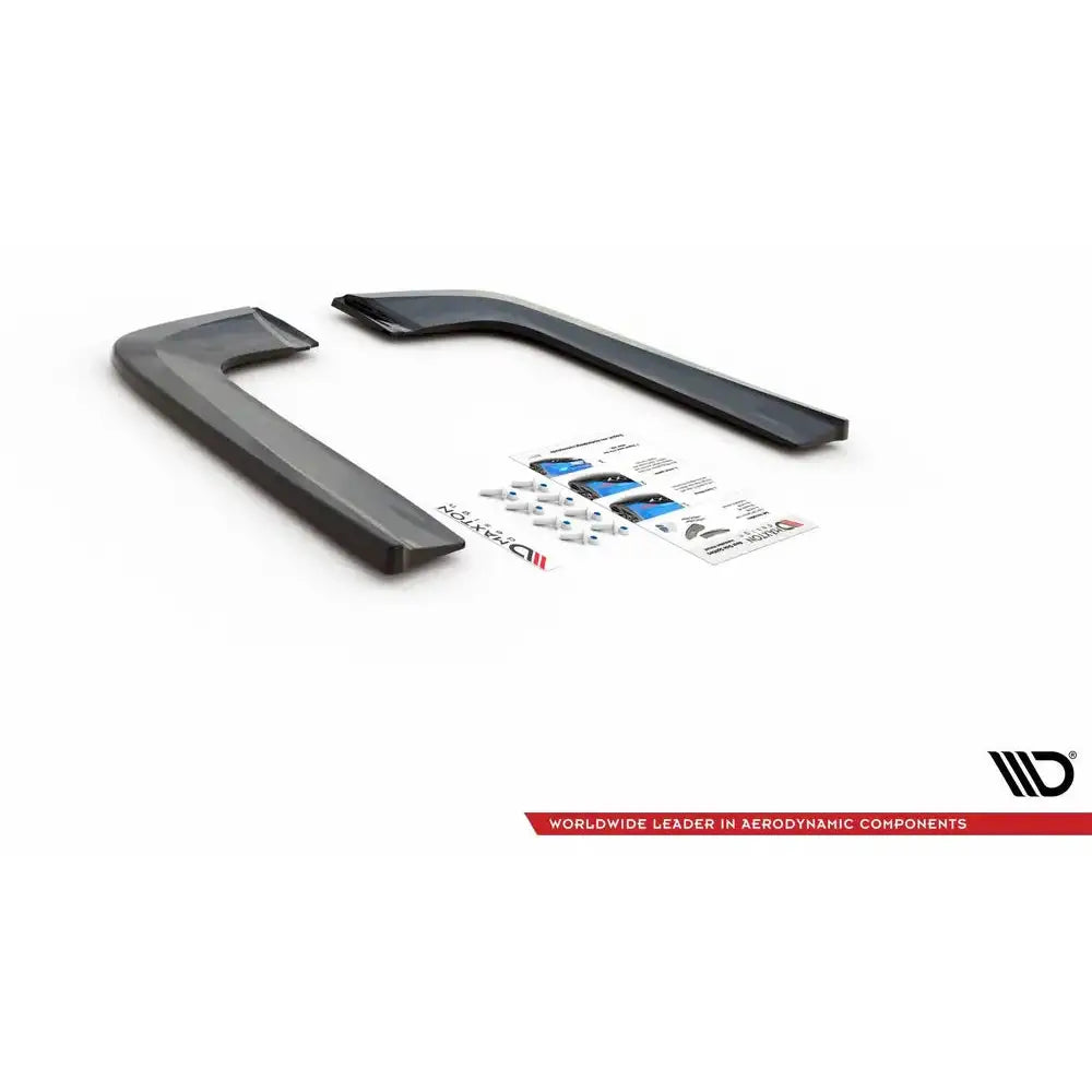 Rear Side Splitters V.2 Mercedes-benz V-class Amg-line W447 Facelift - 7