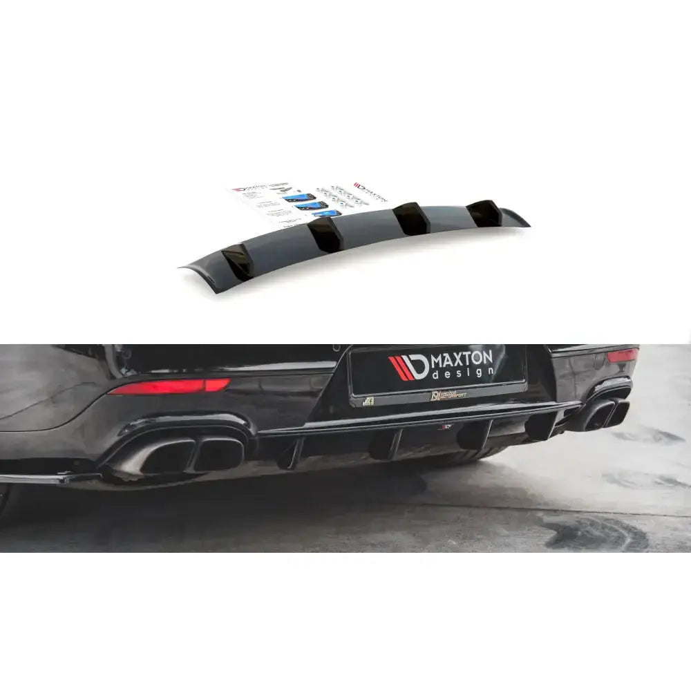 Rear Valance Porsche Panamera Turbo 970 Facelift - 1