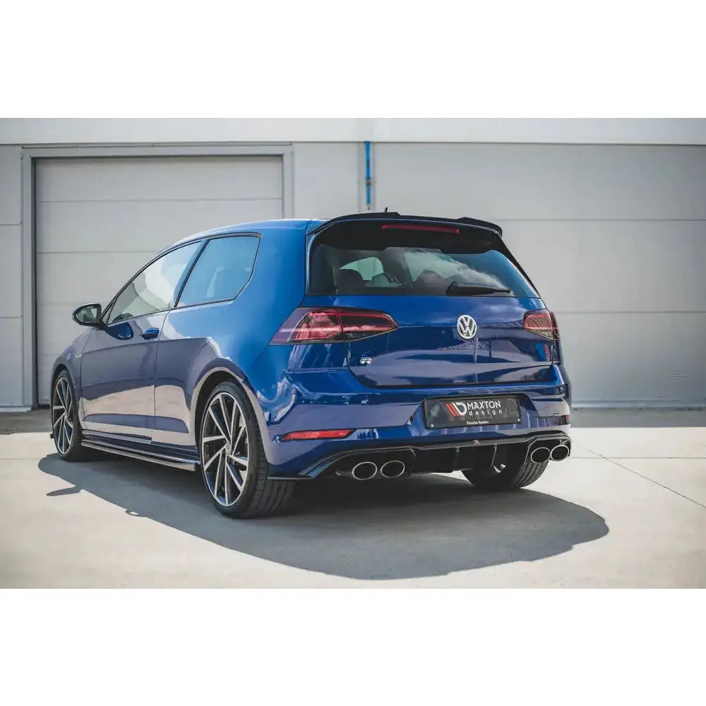 Rear Valance V.3 Vw Golf 7 r Facelift - 4