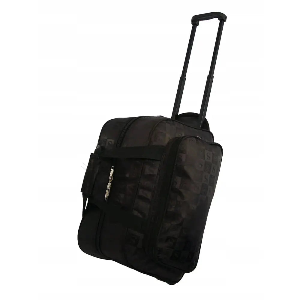 Reisebag Med Hjul 48 Cm $ Bokstaver Svart - 1