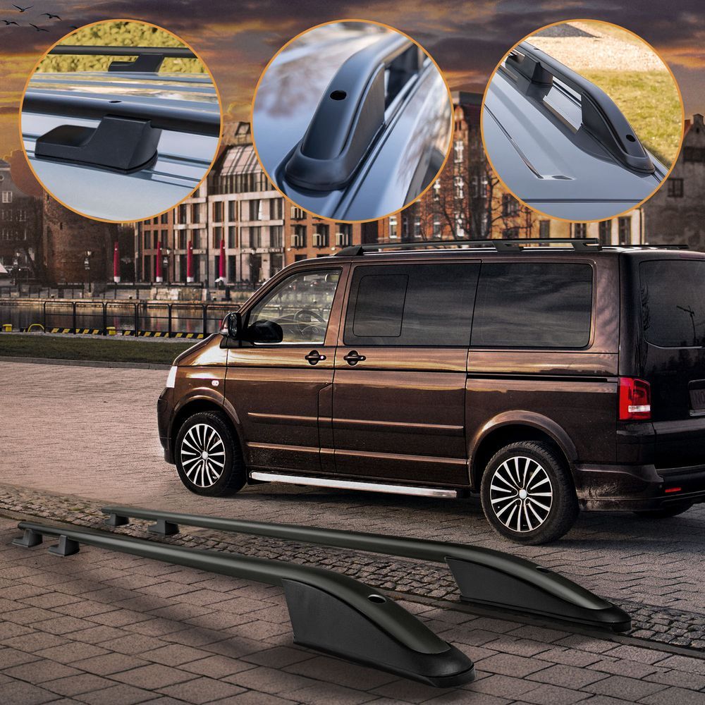 Sort takrails Vw Amarok I � monteringsanvisning