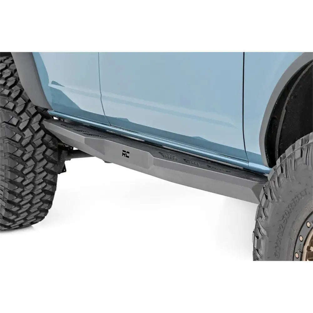 Rock Sliders Rough Country For Ford New Bronco 4 d 21- - 12
