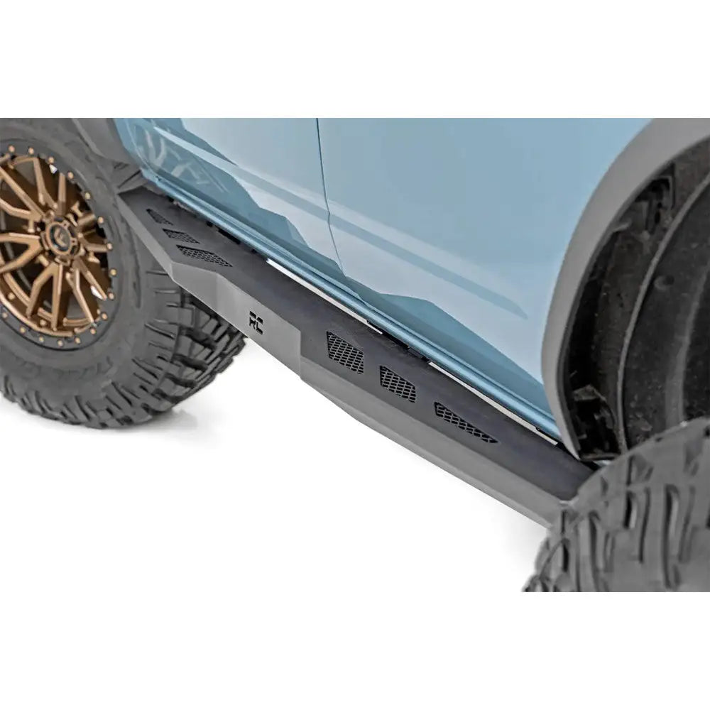 Rock Sliders Rough Country For Ford New Bronco 4 d 21- - 2