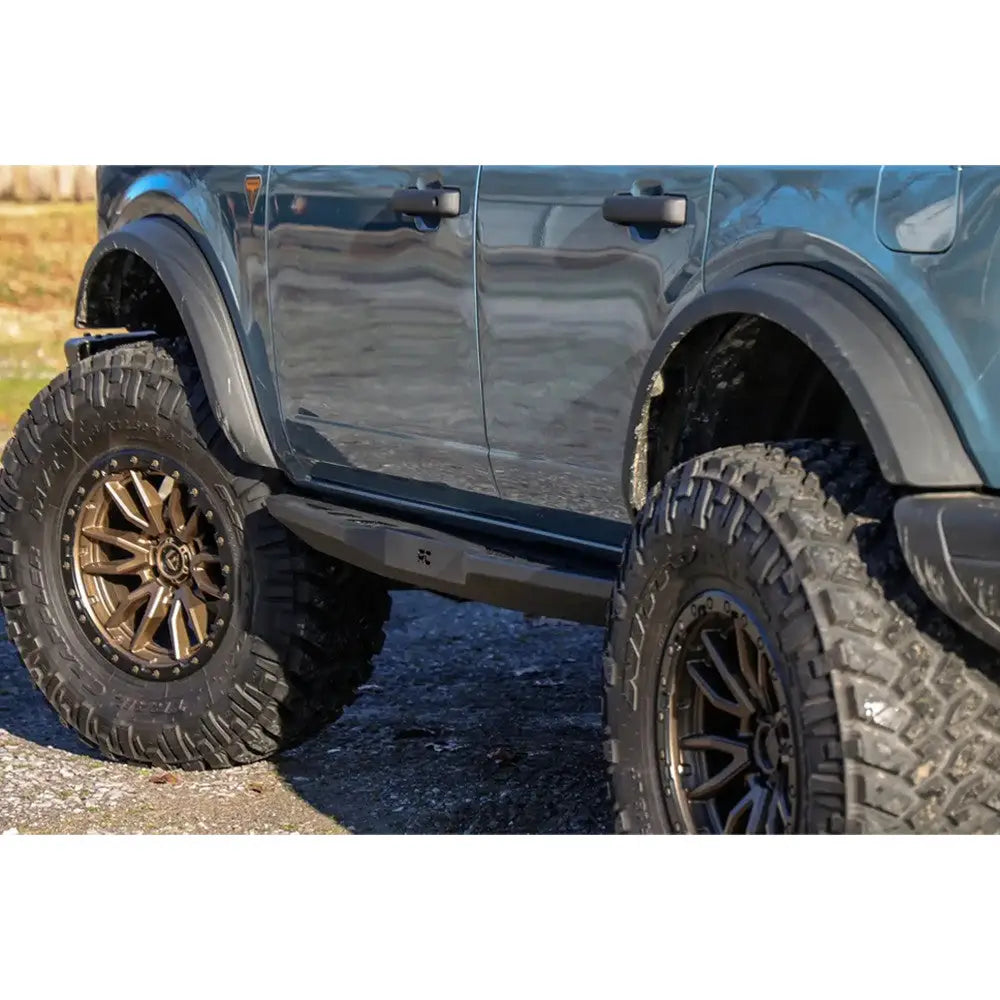 Rock Sliders Rough Country For Ford New Bronco 4 d 21- - 5