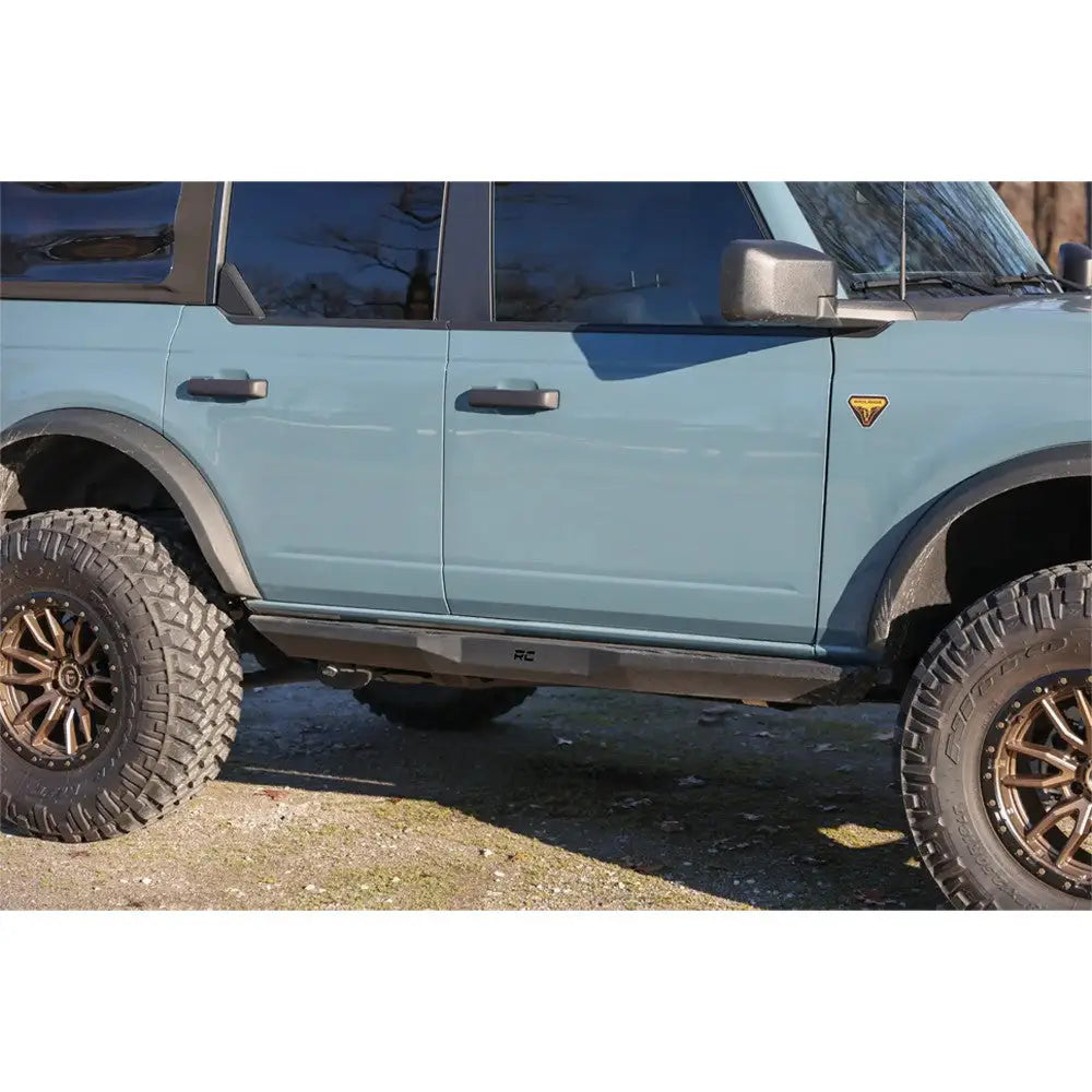 Rock Sliders Rough Country For Ford New Bronco 4 d 21- - 6