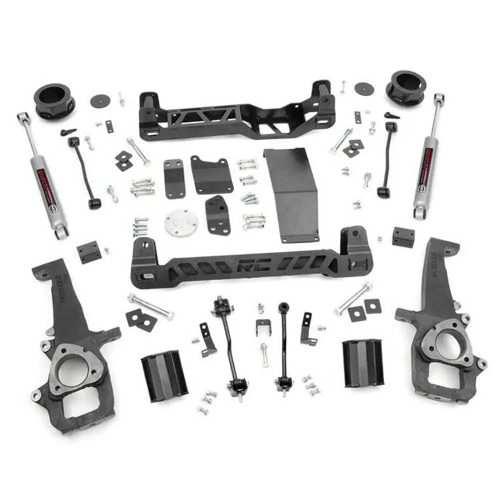 Rough Country Suspension Kit med N3 Støtdempere 4’’ Heving - Dodge Ram 1500 Ds 09-11