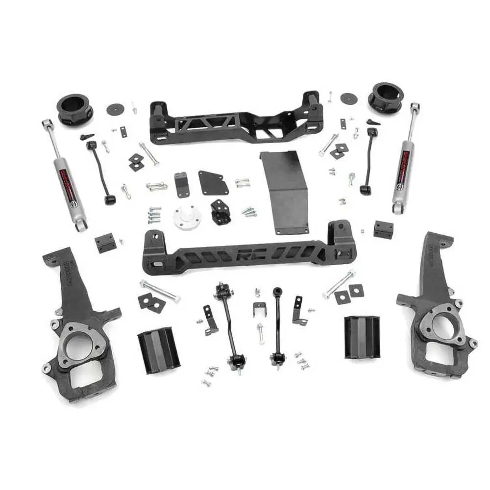 Rough Country Suspensjon Kit med N3 Støtdempere 4’’ - Dodge Ram 1500 Ds 12-18