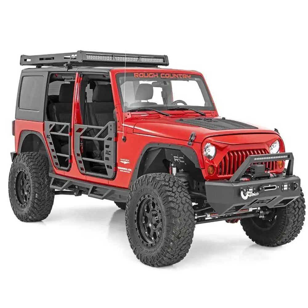 Rough Country X-flex Lift 2-6’ Justerbare øvre Kontrollarmer Foran - Jeep Wrangler Jk 4 d 07-18 - 4