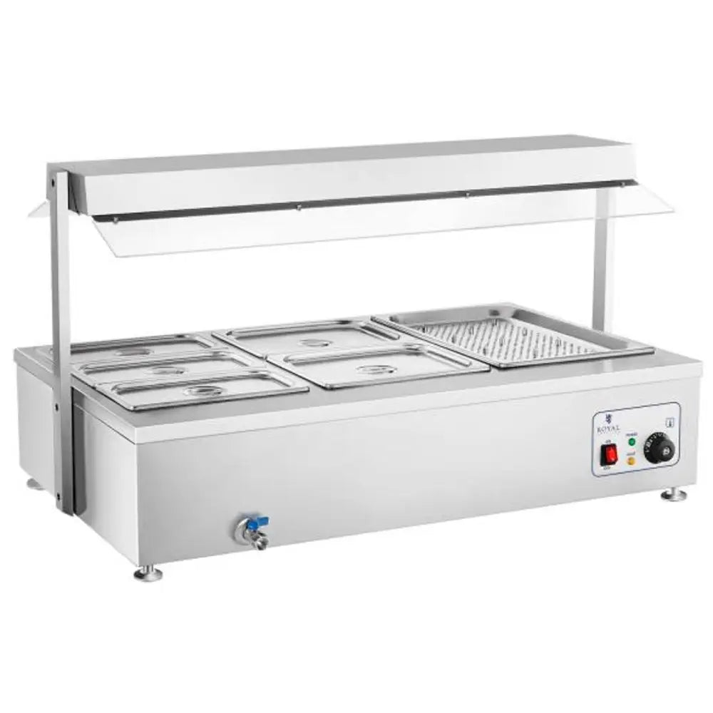 Royal Catering Stående Vannkoker M/ Kran 6 x Gn 150mm 55l - 2