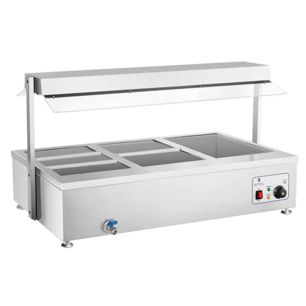 Royal Catering Stående Vannkoker M/ Kran 6 x Gn 150mm 55l - 4