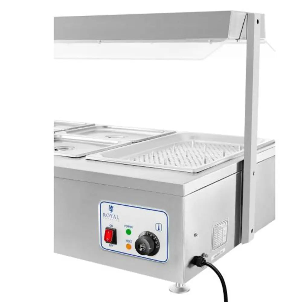 Royal Catering Stående Vannkoker M/ Kran 6 x Gn 150mm 55l - 5