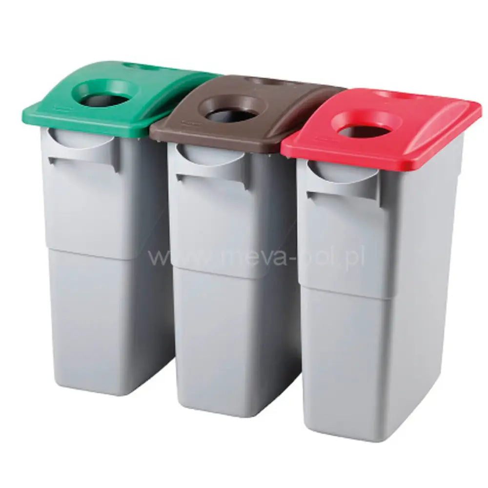 Rubbermaid Slim Jim 87l Avfallsbeholder Til Selektiv Avfallssamling - 3