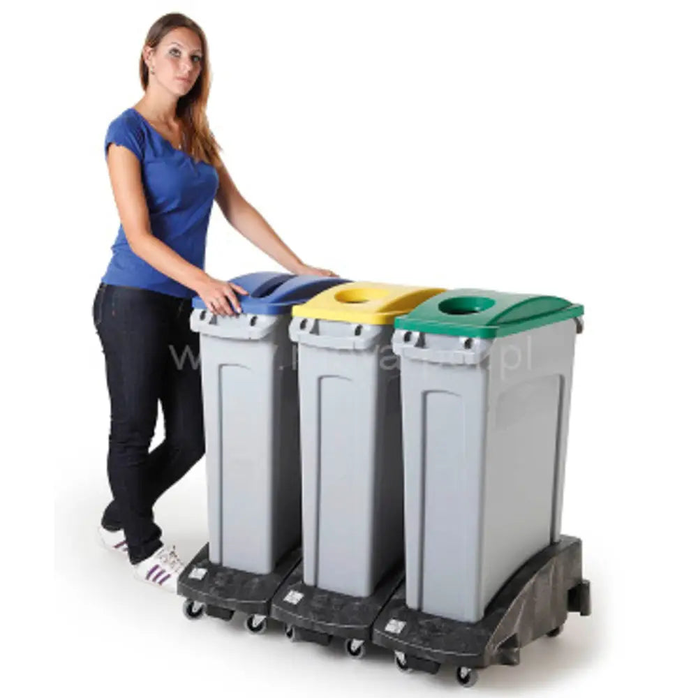 Rubbermaid Slim Jim 87l Avfallsbeholder Til Selektiv Avfallssamling - 4