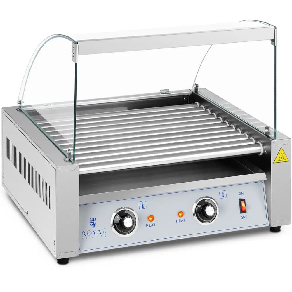 Rullende Grillpølsevarmer Med 11 Valser 1100 w - 2