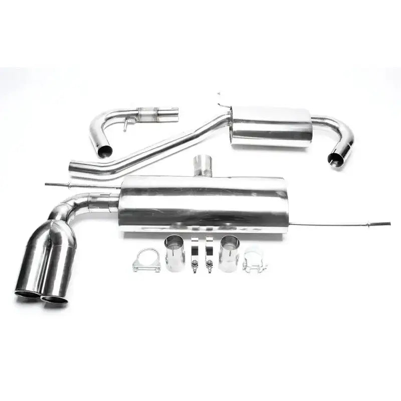 Rustfritt Stål Catback 2x76mm Ta Technix Volkswagen Golf 5 03-09 - 1