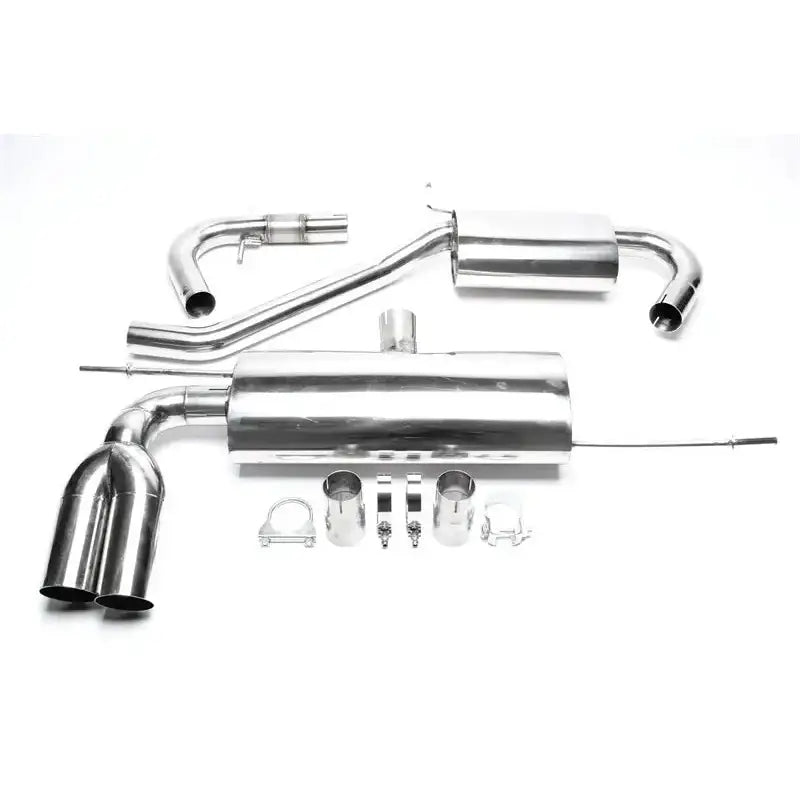 Rustfritt Stål Catback 2x76mm Ta Technix Volkswagen Golf 5 03-09 - 1