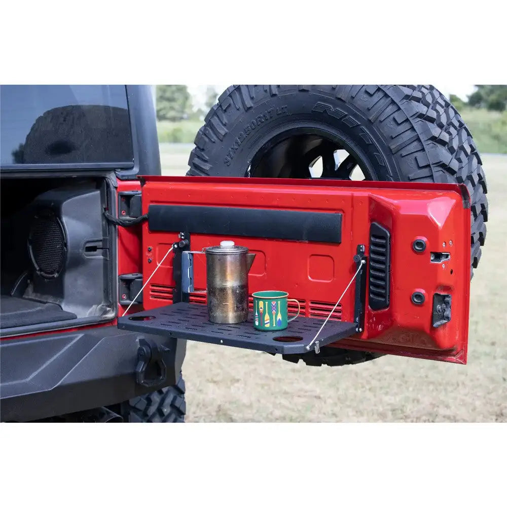 Sammenleggbar Bagasjebord Montert På Bakluken Rough Country - Ford New Bronco 2 d 21- - 7