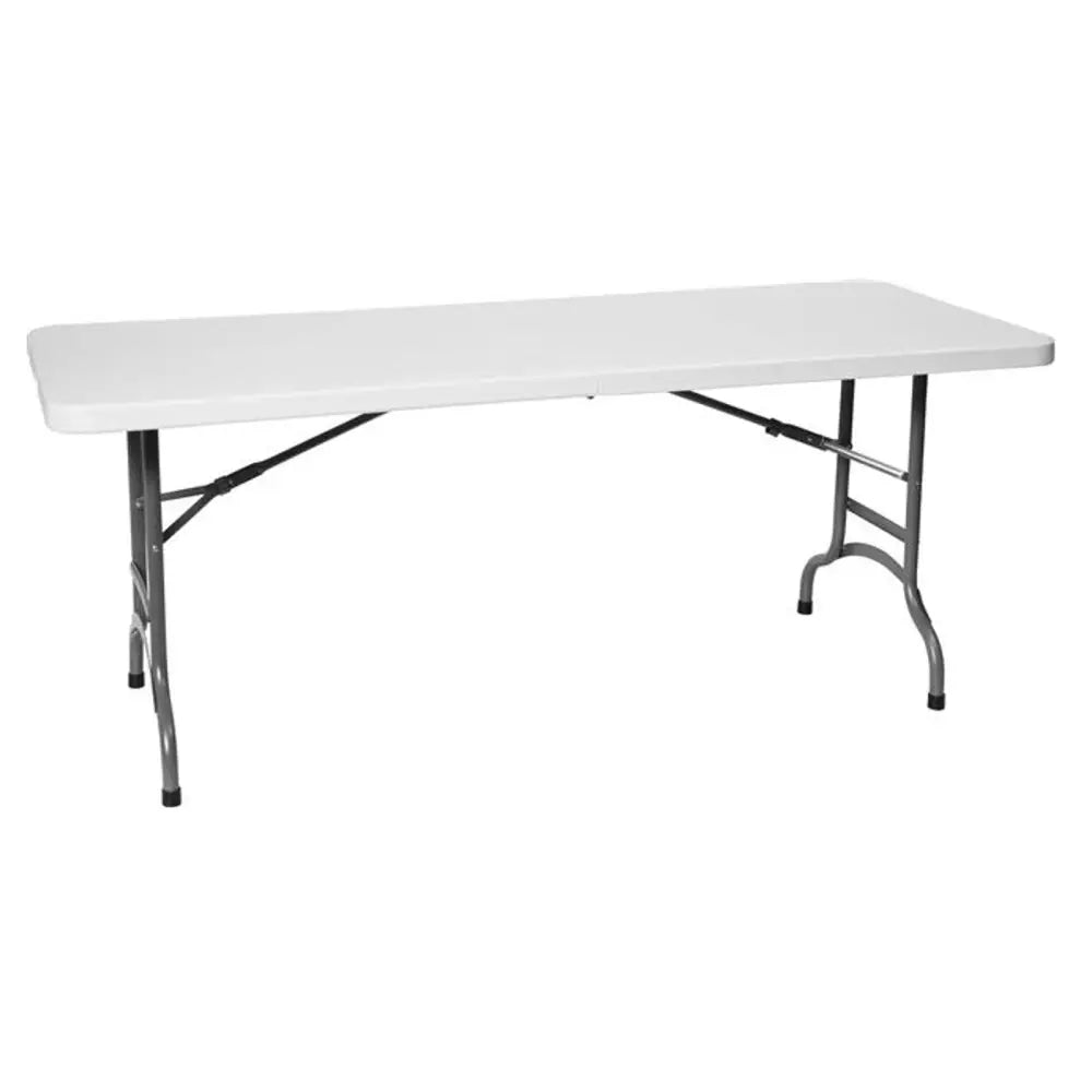 Sammenleggbar Hvit Cateringbord 152x70cm Opptil 150kg - Hendi 810927 - 1