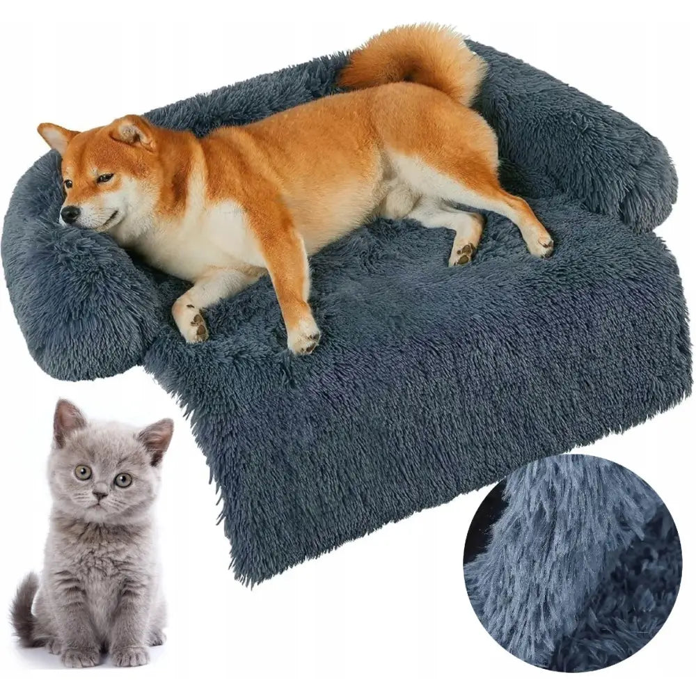 Sengeplass For Hund Katt Pute Seng Myk Boks Sofa 76 Cm - 1