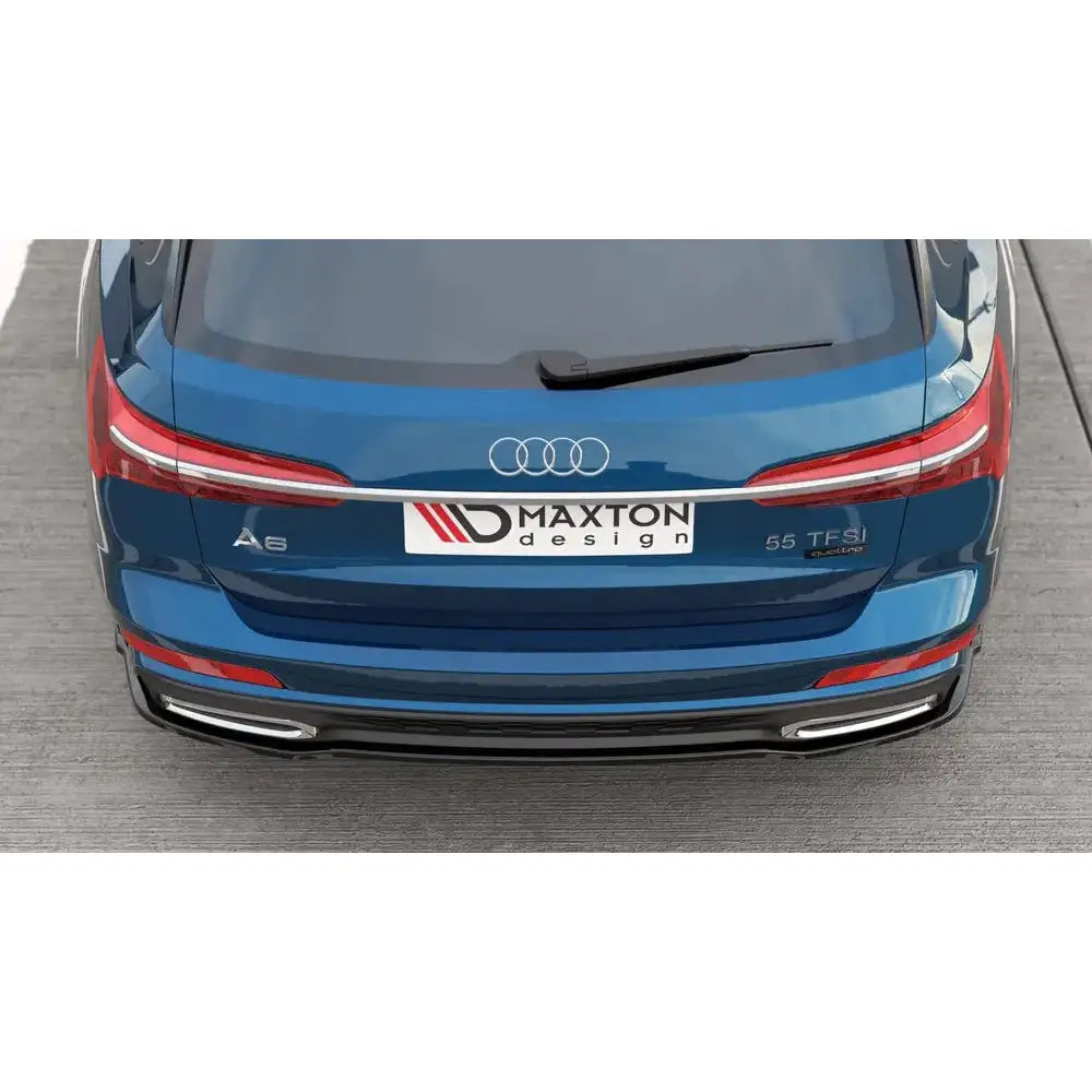 Sentersplitter Bak Audi A6 S-line Avant C8 - 4