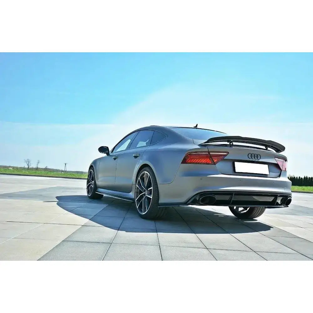 Sentersplitter Bak Audi Rs7 Facelift - 4