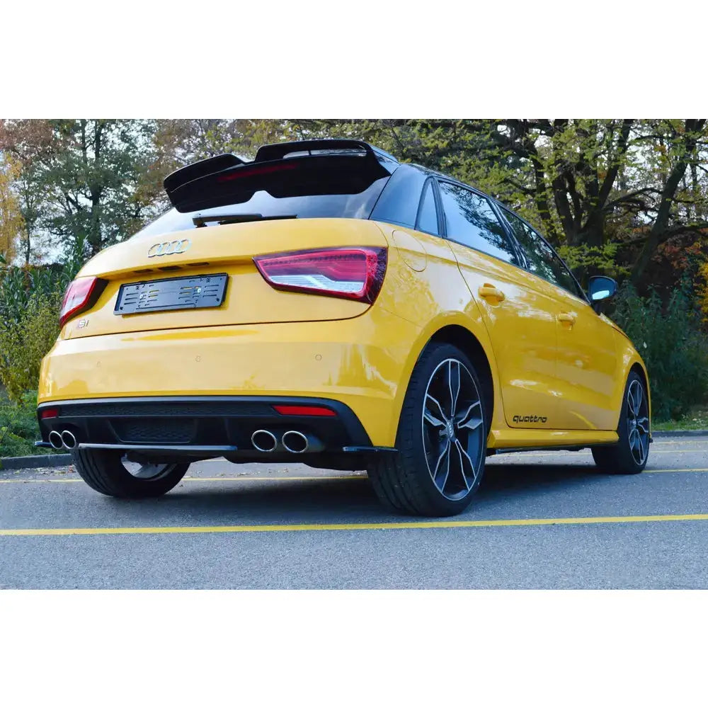 Sentersplitter Bak Audi S1 Mk1 - 4