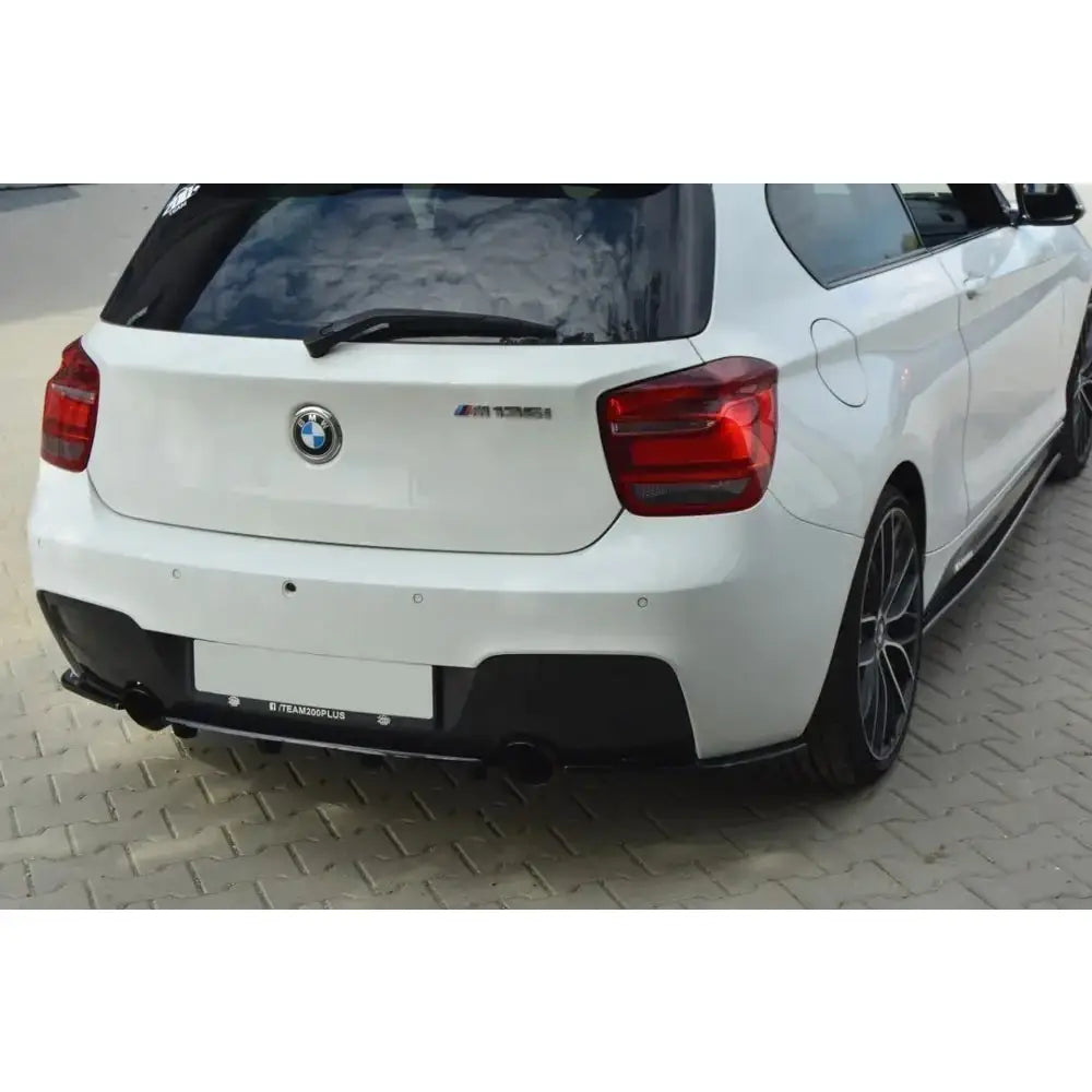 Sentersplitter Bak Bmw 1 F20/f21 M-power (with Vertical Bars) - 3