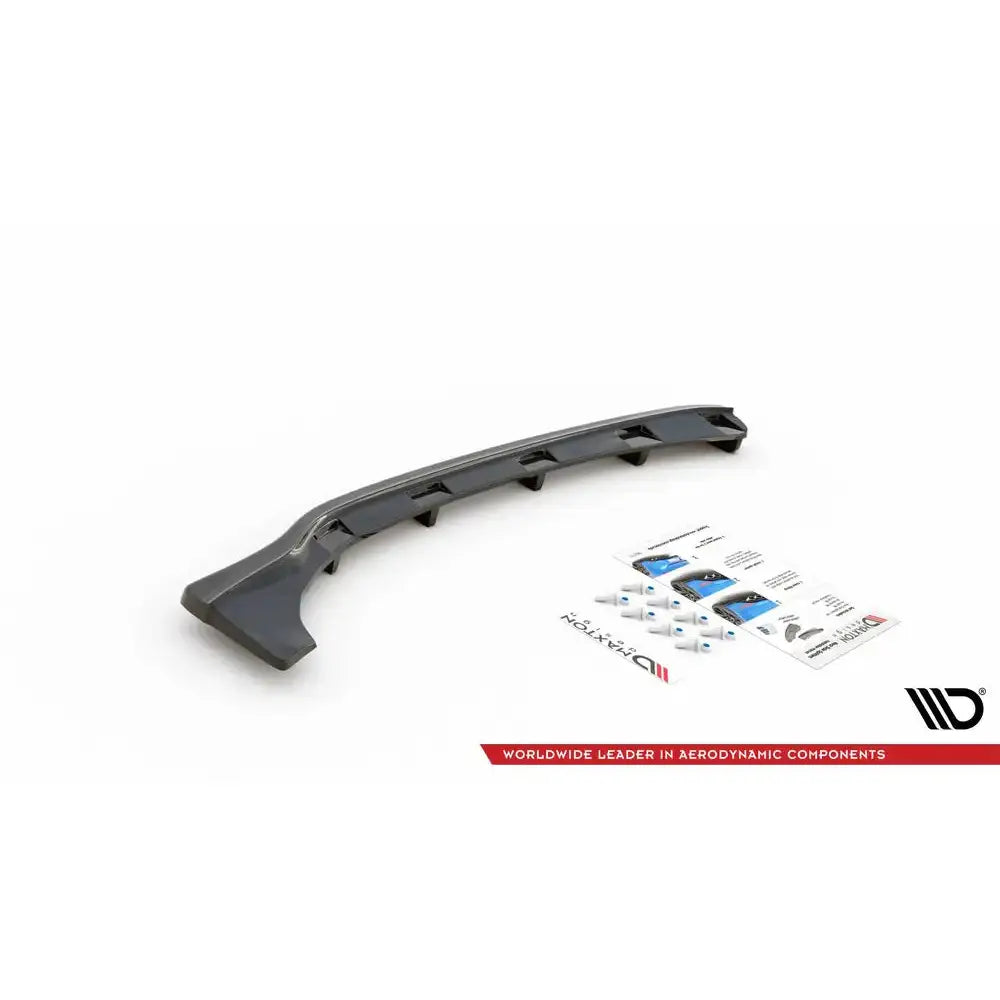 Sentersplitter Bak Bmw 3 E46 Mpack Coupe (with Vertical Bars) - 6