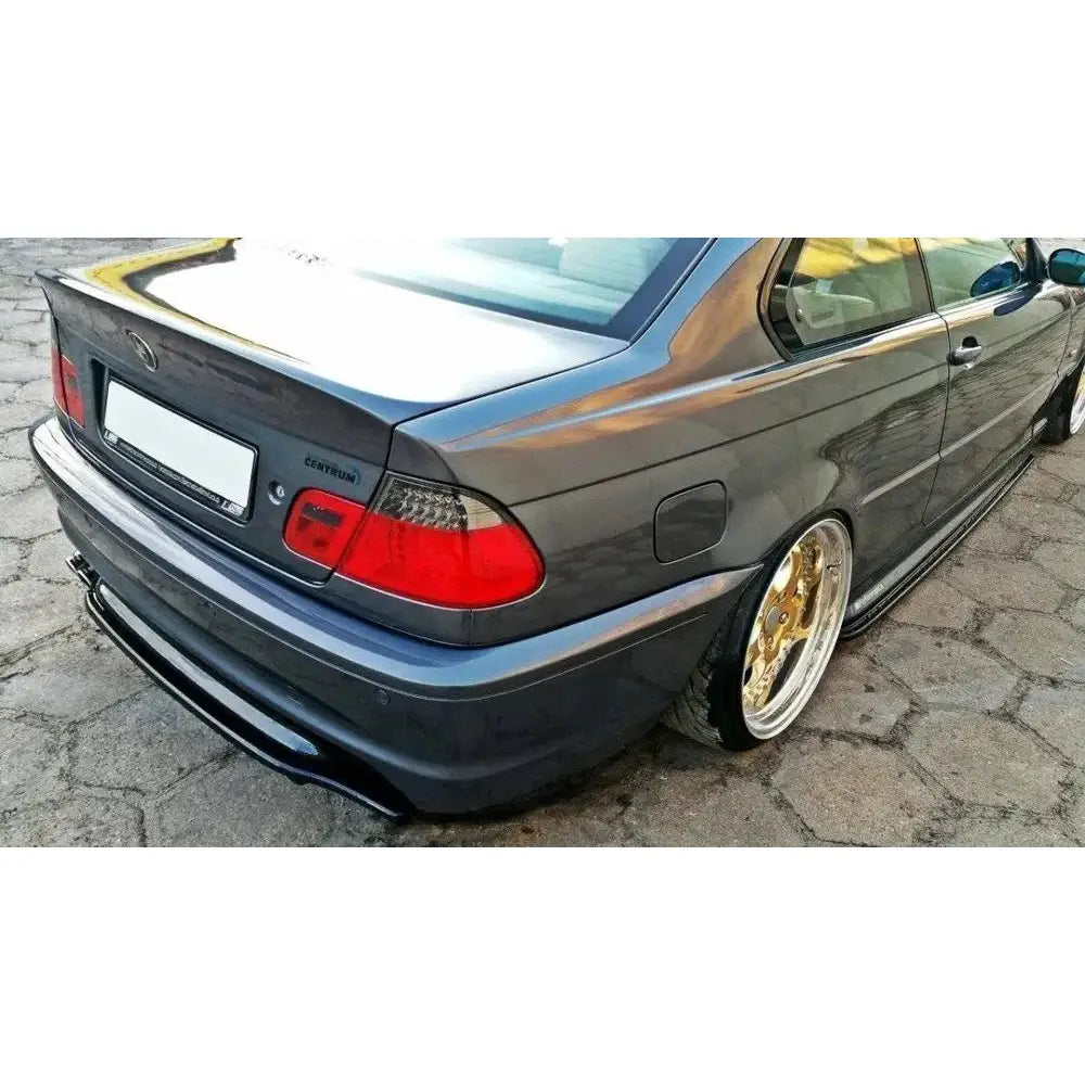 Sentersplitter bak Bmw 3 E46 Mpack Coupe (without Vertical Bars)