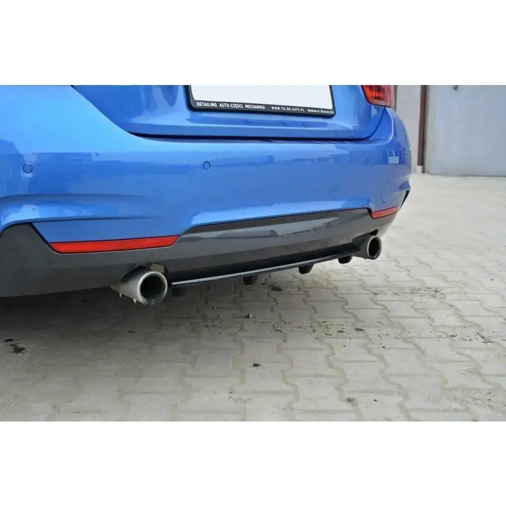 Sentersplitter Bak Bmw 4 F32 M-pack (with Vertical Bars) - 5