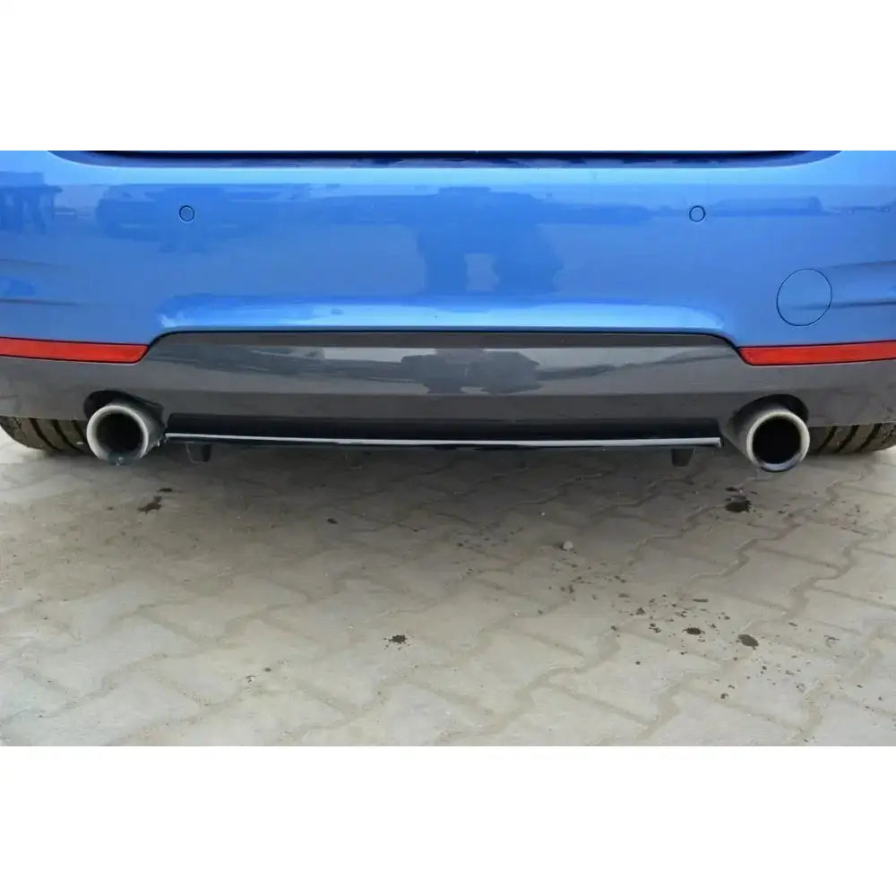 Sentersplitter Bak Bmw 4 F32 M-pack (with Vertical Bars) - 4