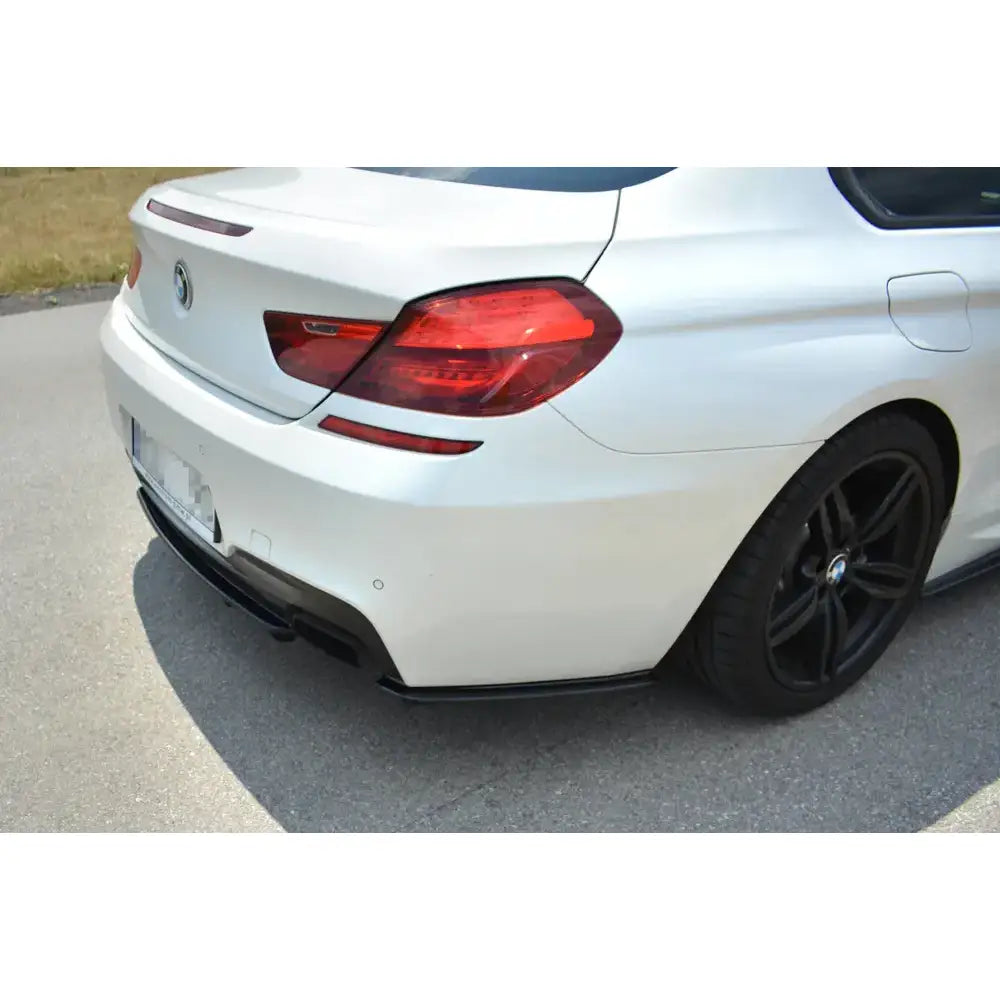 Sentersplitter Bak Bmw 6 Gran Coupé Mpack (with a Vertical Bar) - 6