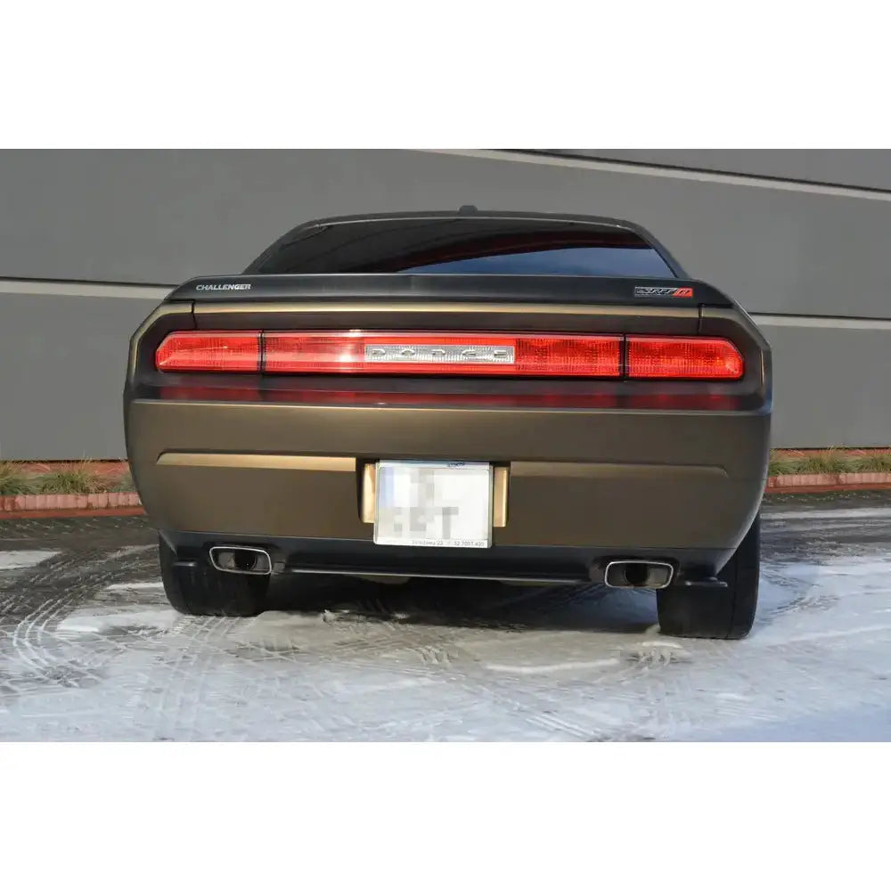 Sentersplitter bak Dodge Challenger Mk3. Phase-i Srt8 Coupe (without Vertical Bars)