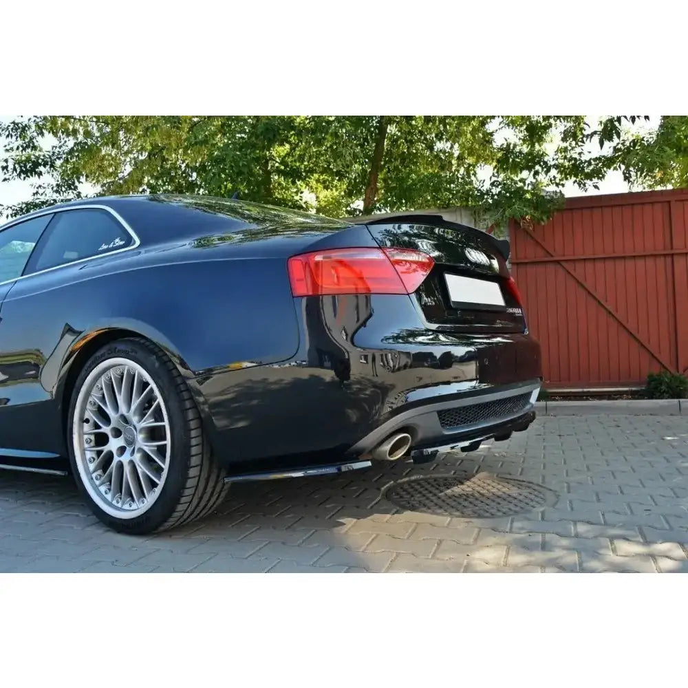 Sentersplitter Bak (med Vertikale Finner) Audi A5 S-line 8t Coupe / Sportback - 2