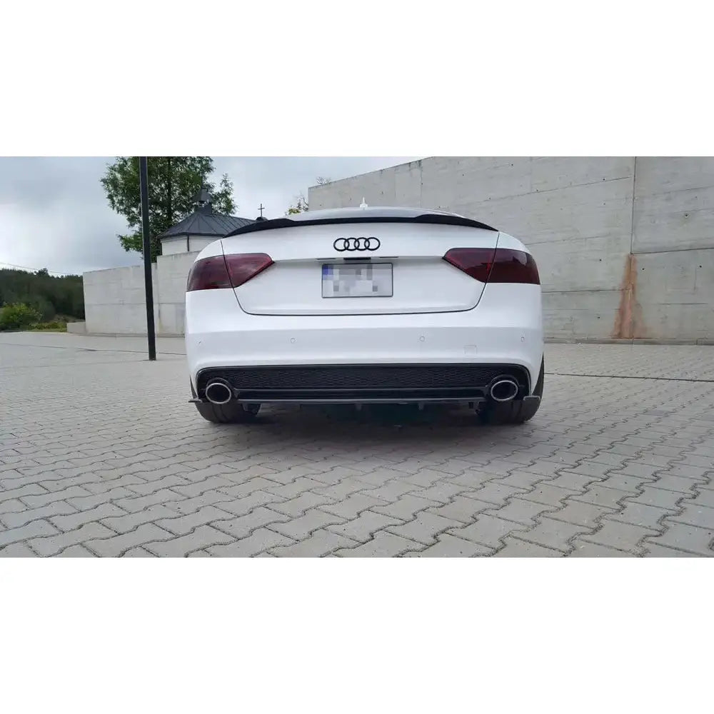 Sentersplitter Bak (med Vertikale Finner) Audi A5 S-line 8t Fl Coupe / Sportback - 3