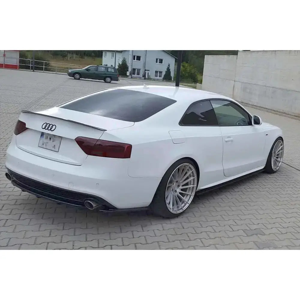 Sentersplitter Bak (med Vertikale Finner) Audi A5 S-line 8t Fl Coupe / Sportback - 4