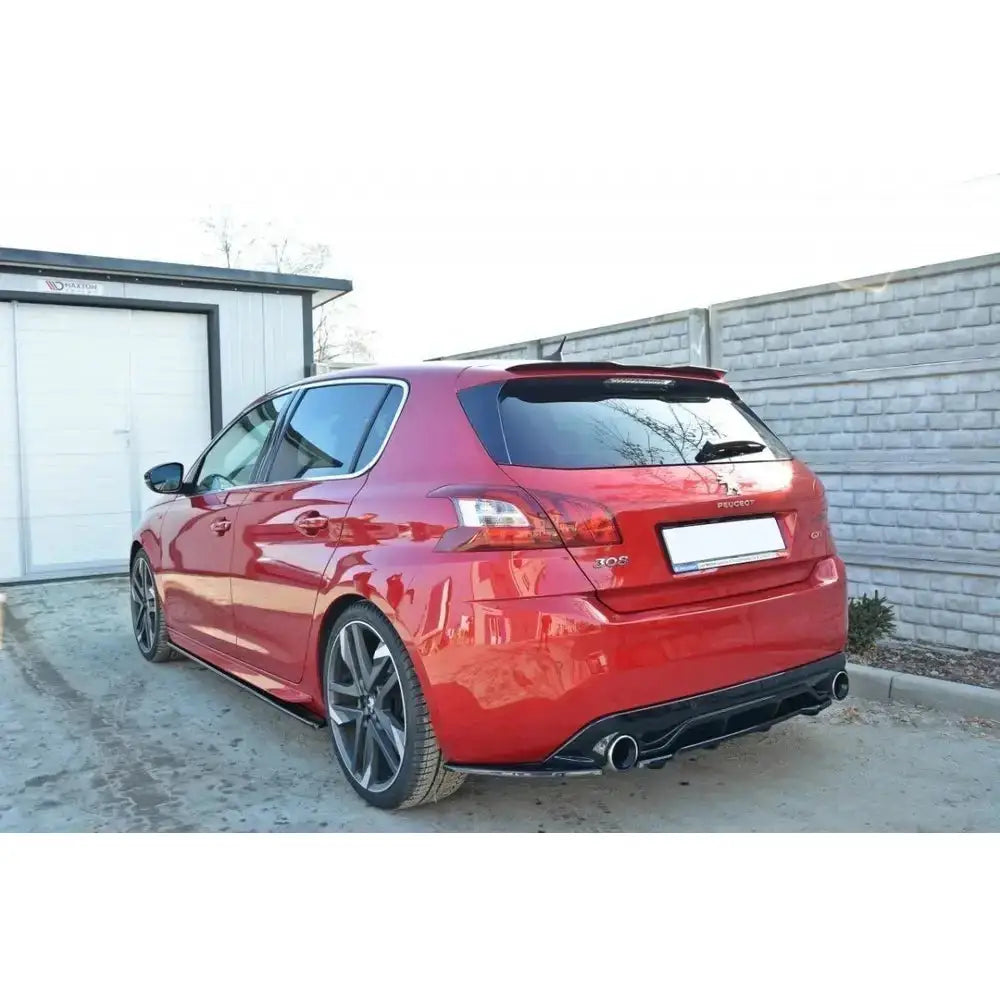 Sentersplitter Bak Peugeot 308 Ii Gti (with Vertical Bars) - 4